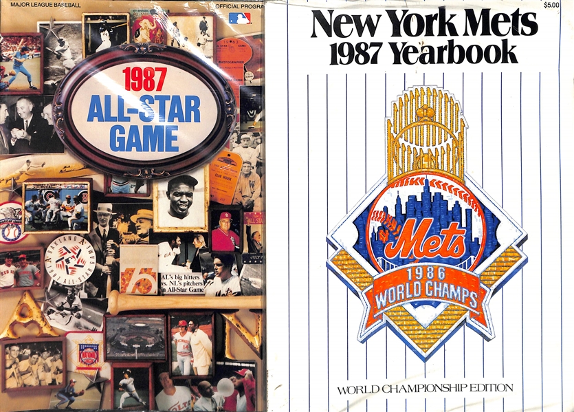 Lot Of 8 1980's Programs & Magazines