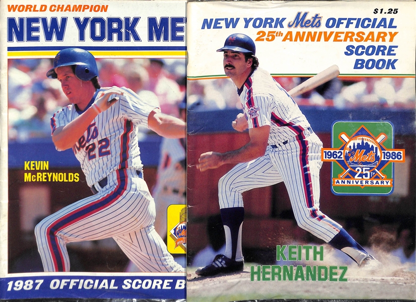 Lot Of 8 1980's Programs & Magazines