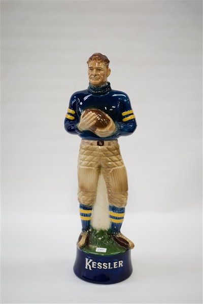Kessler Whiskey Vintage Football Decanter
