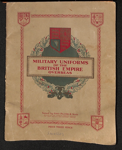 Mid 1930's King & Queen And Military Uniforms Card Booklets - Complete Set!