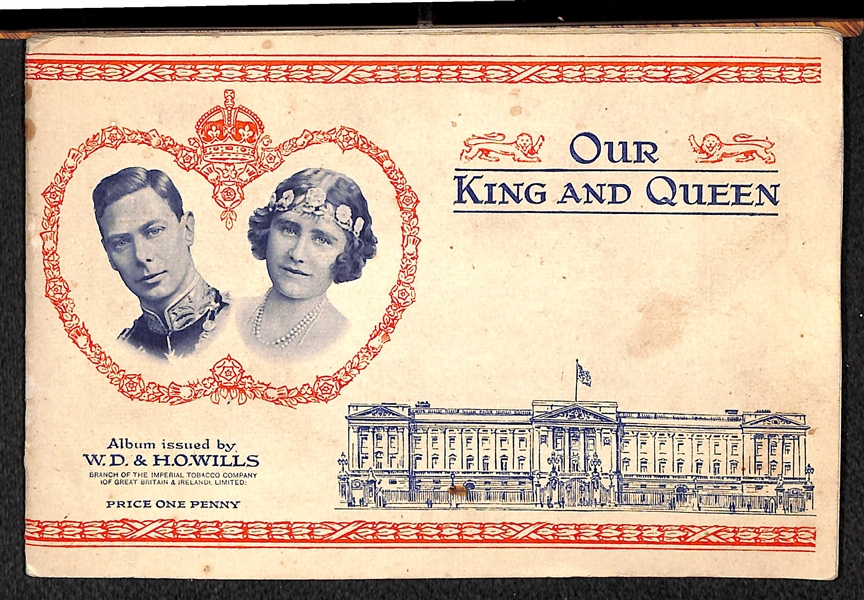 Mid 1930's King & Queen And Military Uniforms Card Booklets - Complete Set!