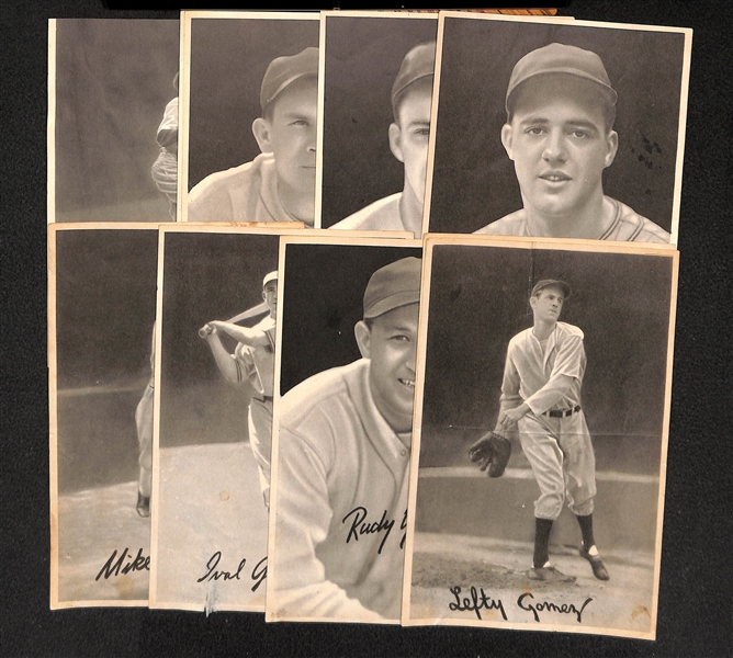 Lot Of 10 1939 Goudey Premium Photo Cards W/ Gomez