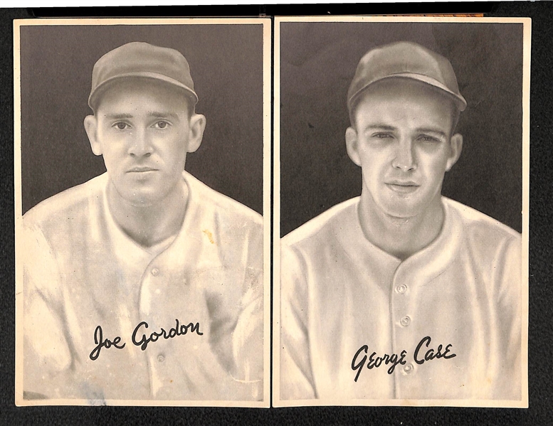 Lot Of 10 1939 Goudey Premium Photo Cards W/ Gomez