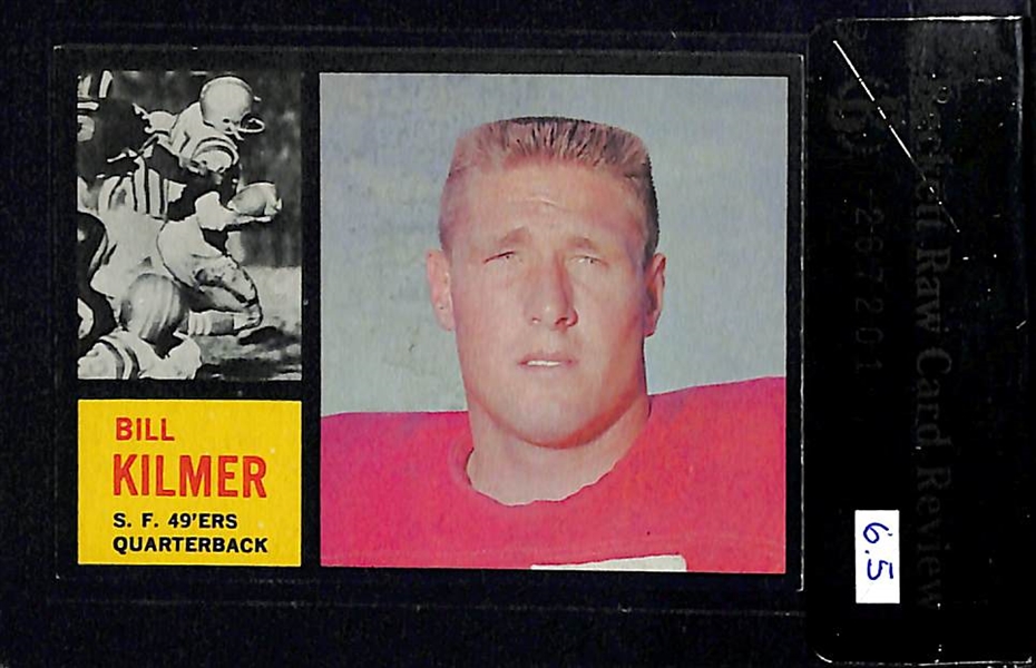 Lot Of 4 1962 Topps Football Cards W/ Berry BVG 