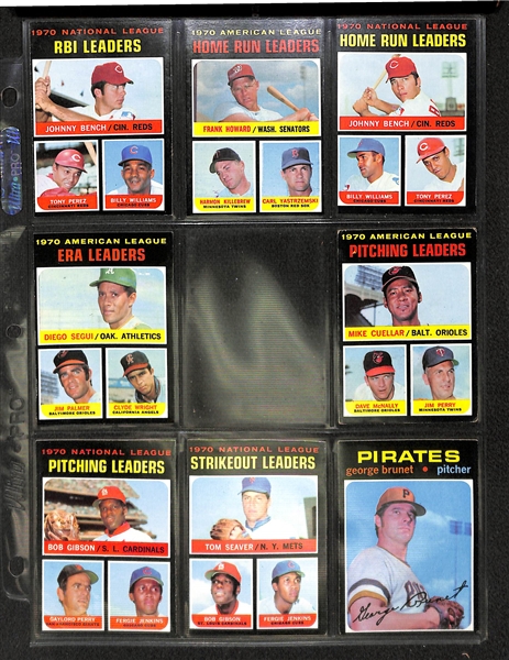 Lot of 540 - 1971 Topps Baseball Cards Loaded with Stars