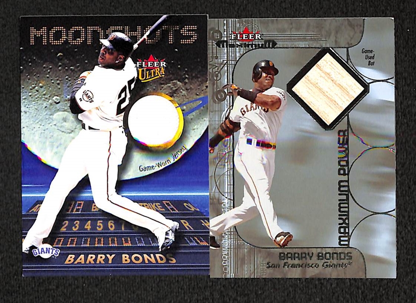 Lot Of 50 Baseball Stars Relic Cards