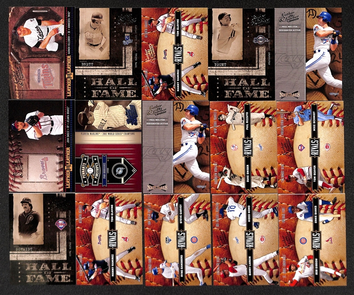 Lot Of 100+ Baseball Inserts & Numbered Cards