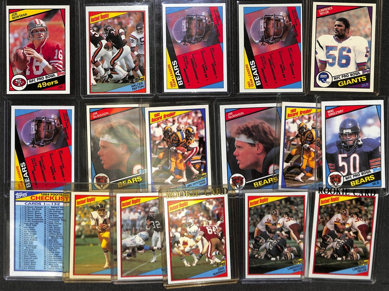 Large Lot Of Football Vintage/Graded/Insert Cards