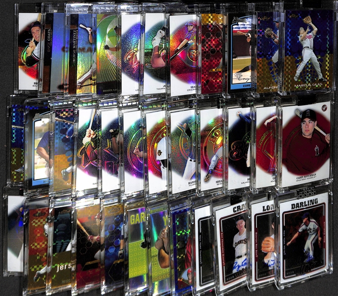 Lot Of 35 Topps Encapsulated Cards W/ Autos