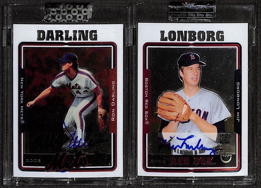 Lot Of 35 Topps Encapsulated Cards W/ Autos