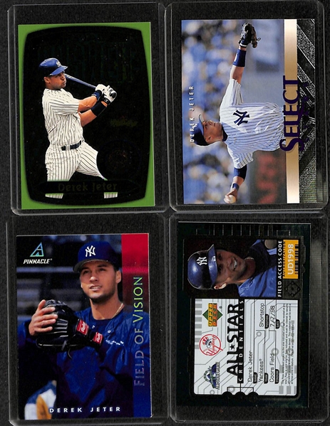 Lot Of 200+ Derek Jeter Cards