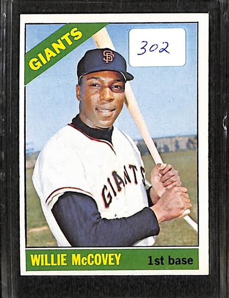 Lot Of 3 Vintage Baseball Stars Cards W/ McCovey