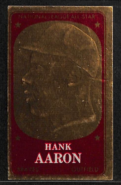 Lot Of 5 Hank Aaron & Willie Mays Vintage Cards