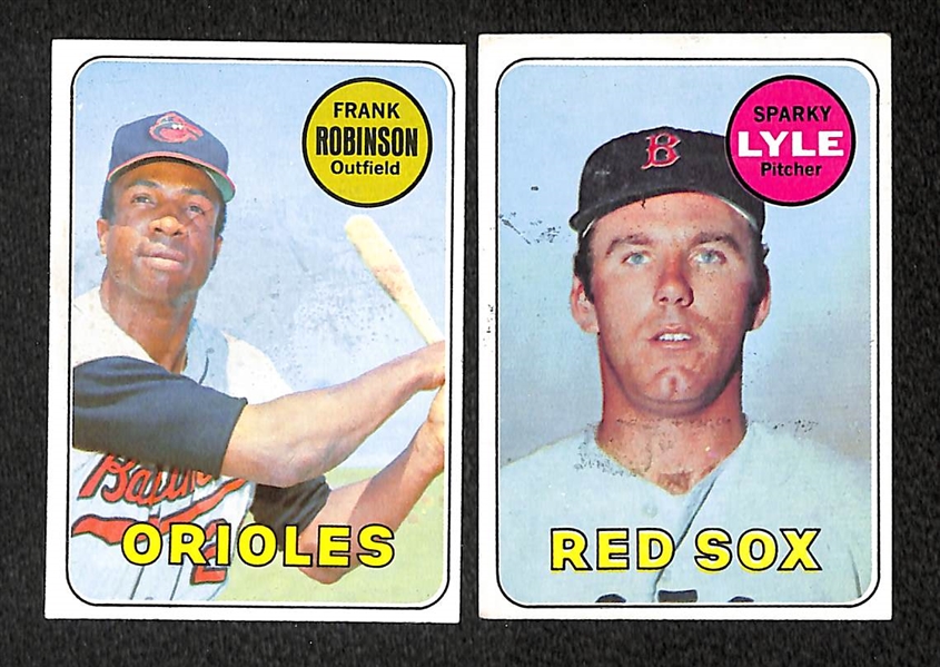 Lot Of 175+ Assorted Topps Baseball Cards From 1966-1975