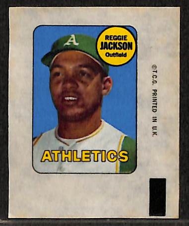 Lot Of 12 1969 Topps Baseball Decals W/ Jackson RC