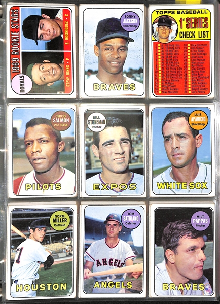Lot Of 370 1968-1975 Topps Baseball Cards