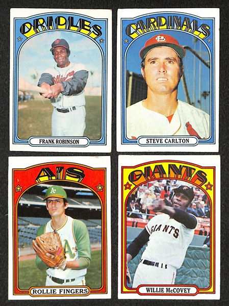 Lot Of 1500+ Assorted 1972 & 1975 Topps Baseball Cards