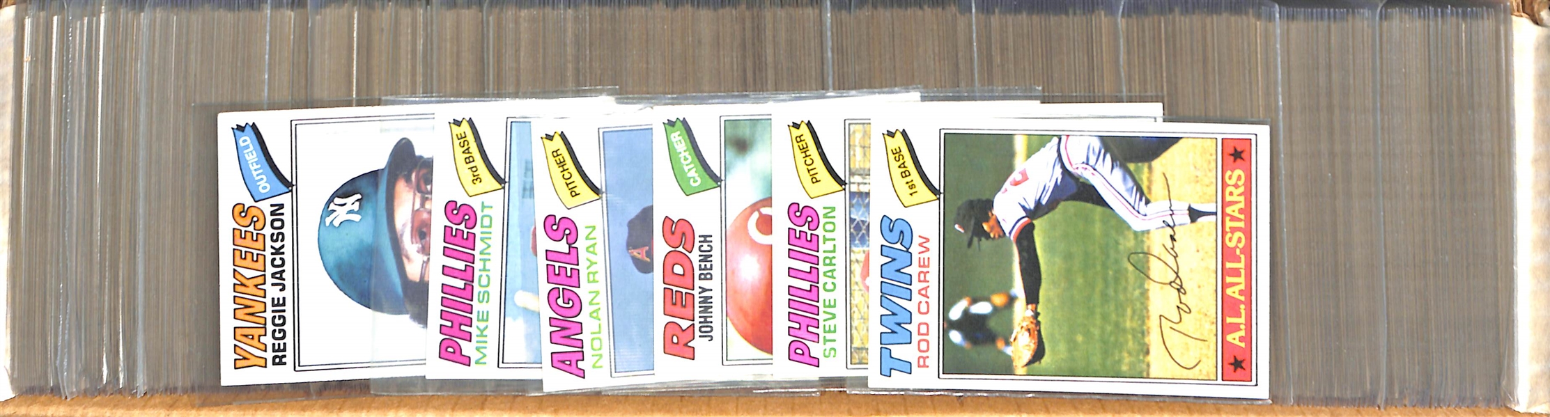 Lot Of 650 1977 Topps Baseball Cards W/ Ryan