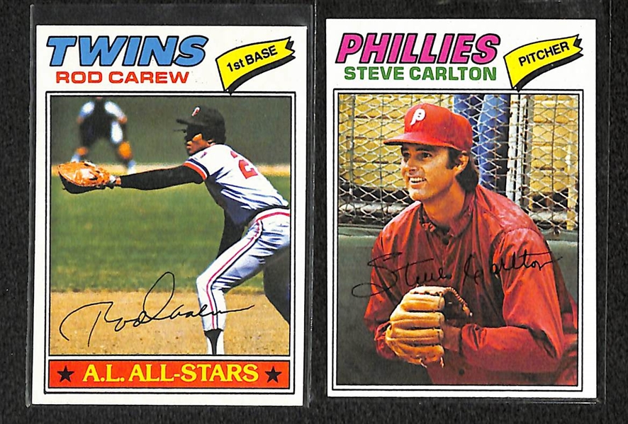 Lot Of 650 1977 Topps Baseball Cards W/ Ryan