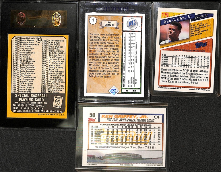 Lot Of Ken Griffey Jr & Carl Yaz Cards