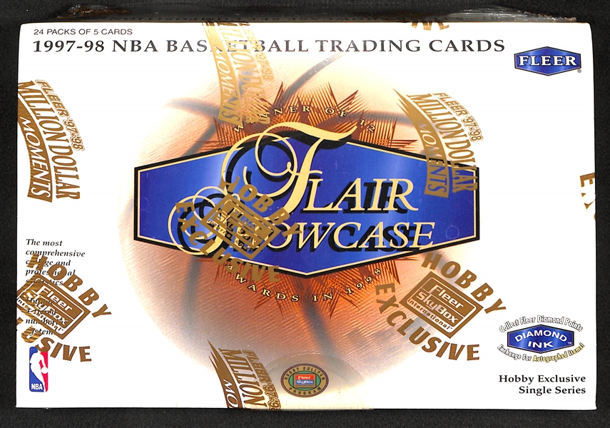 1997-98 Flair Showcase Basketball Hobby Box