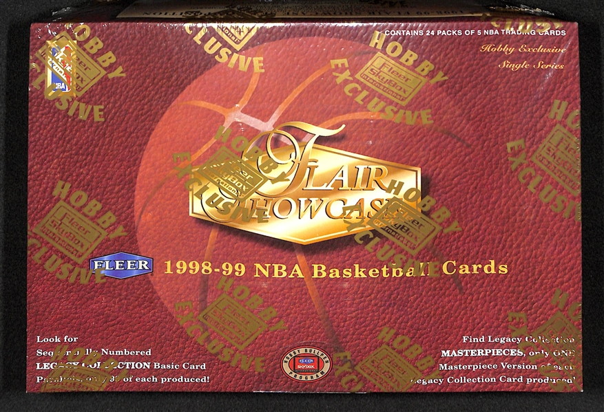 1998-99 Flair Showcase Basketball Hobby Box