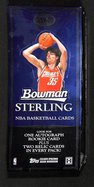 2006-07 Bowman Sterling Basketball Hobby Box