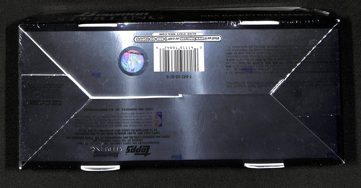 2006-07 Bowman Sterling Basketball Hobby Box