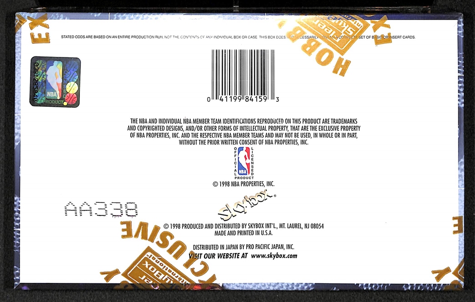1998-99 Skybox Premium Basketball Hobby Box