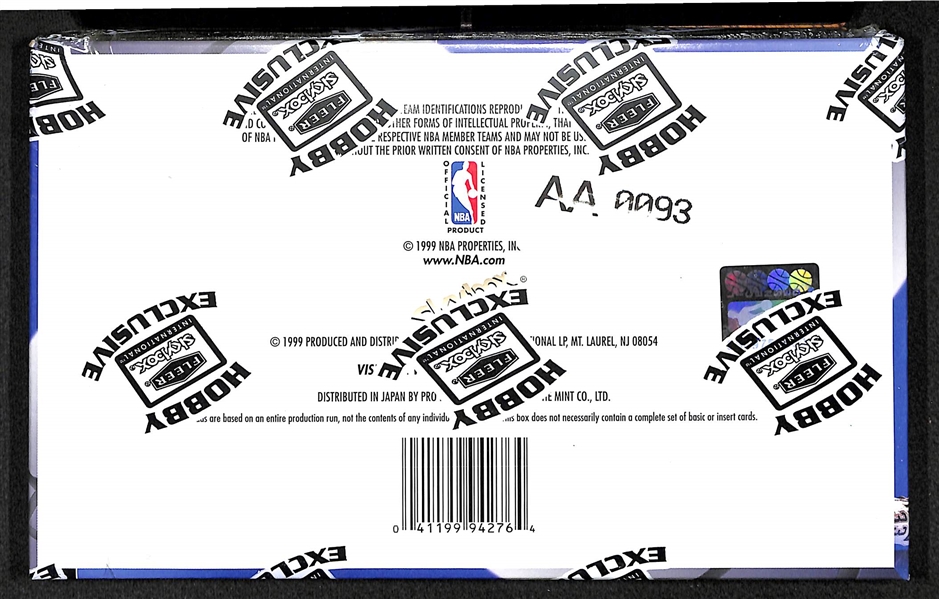 1999-00 Skybox APEX Basketball Hobby Box