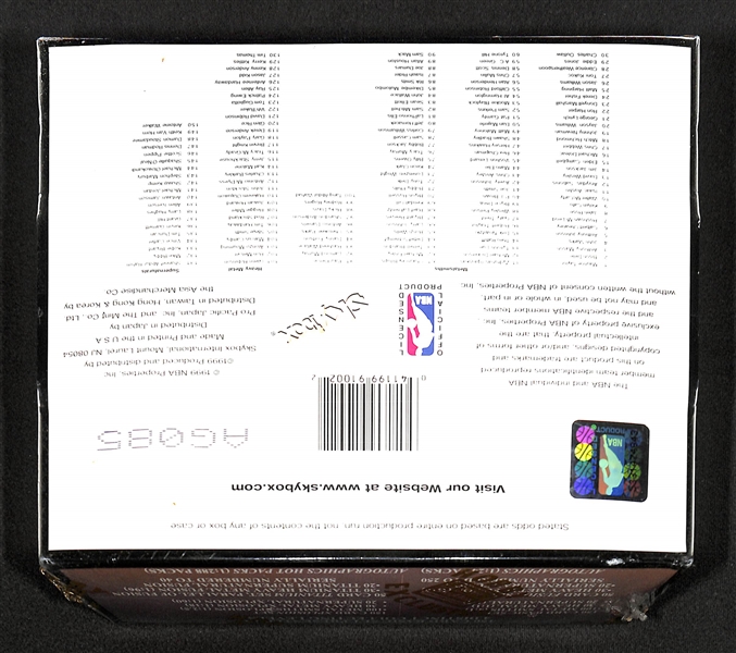 1998-99 Skybox Molten Metal Basketball Hobby Box