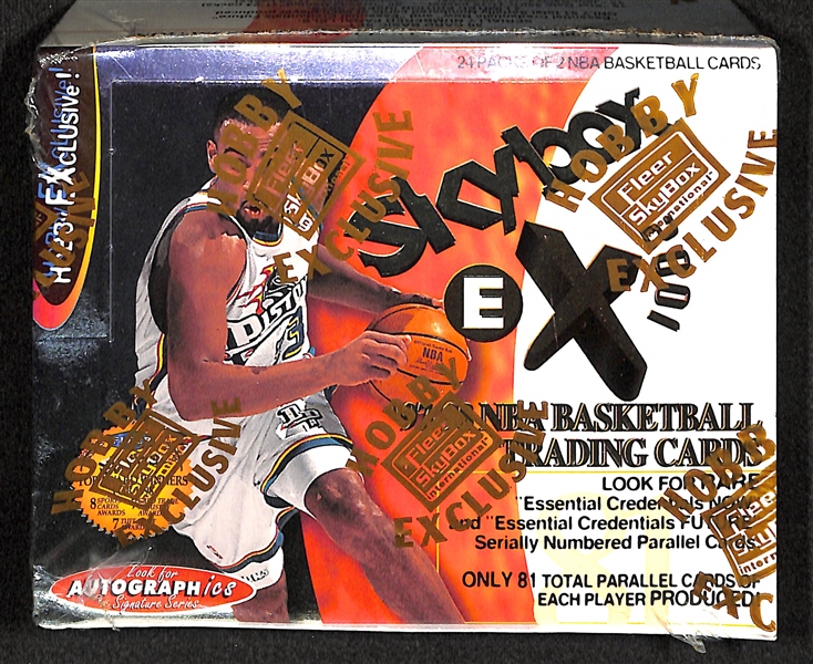 1997-98 Skybox 2001 EX Basketball Hobby Box