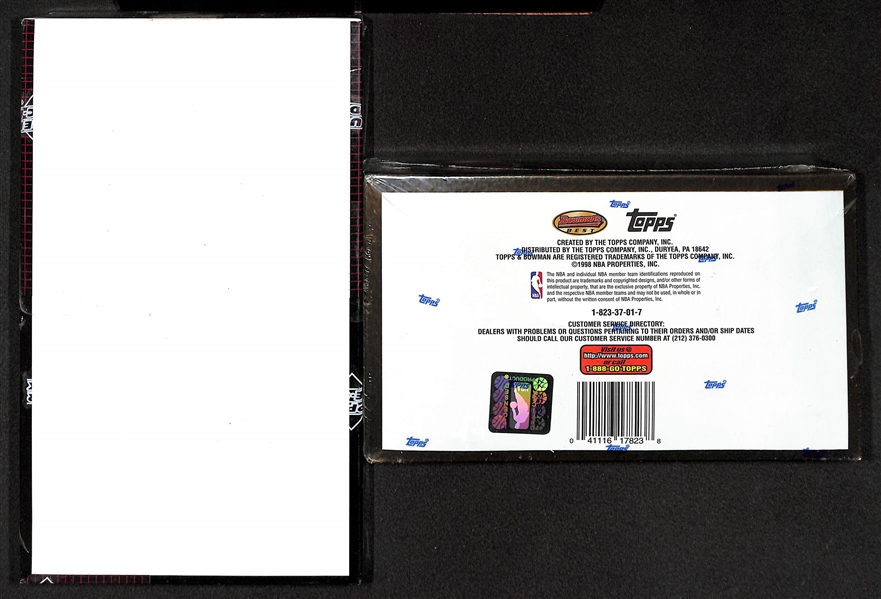 Lot Of 2 Sealed Basketball Wax Boxes W. Bowmans Best