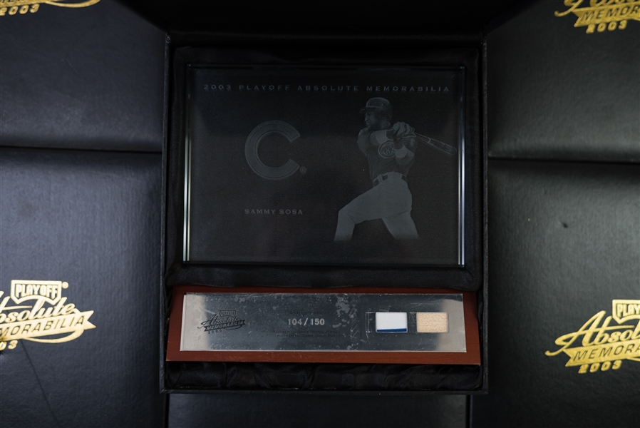 Lot Of 7 Absolute Memorabilia Glass Player Displays