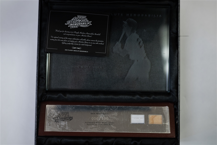 Lot Of 7 Absolute Memorabilia Glass Player Displays