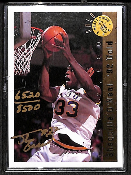 1992 Classic Draft Picks Shaquille O'Neal Auto Card & Set