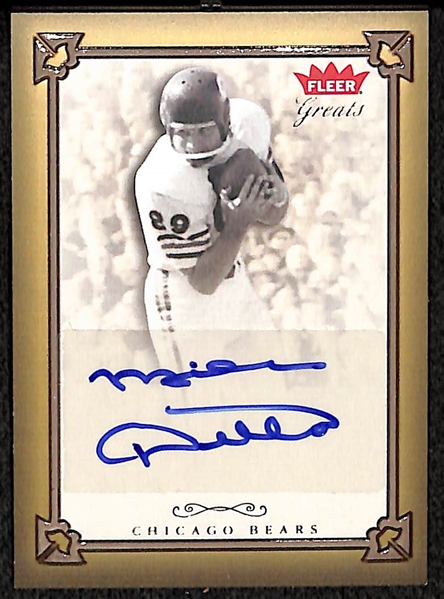 Large Lot Of Football Auto/Relic/Insert Cards