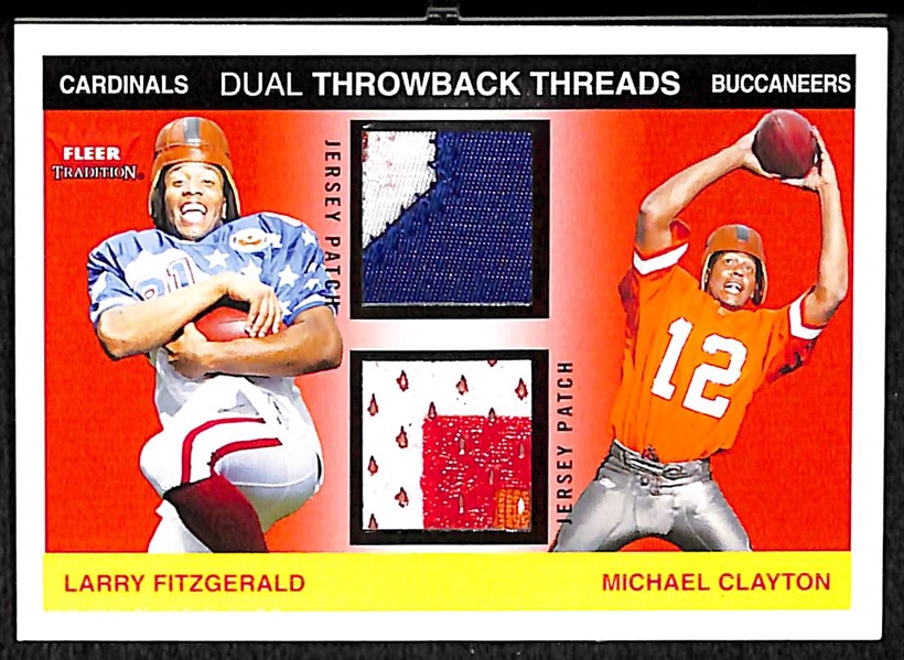 Large Lot Of Football Auto/Relic/Insert Cards