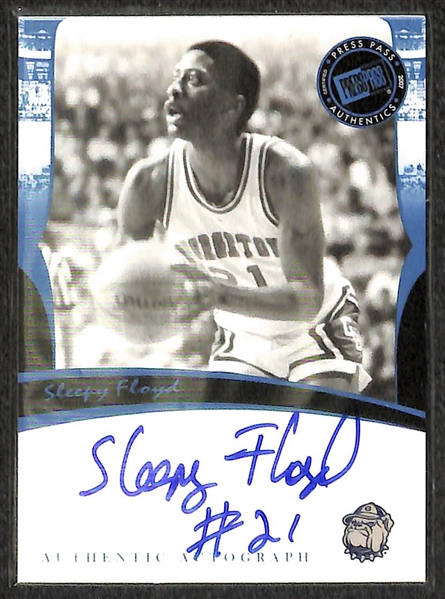 Lot Of 75 Basketball Autograph Cards