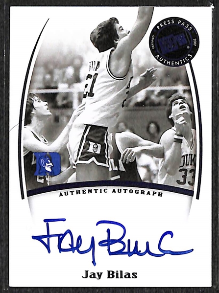 Lot Of 75 Basketball Autograph Cards