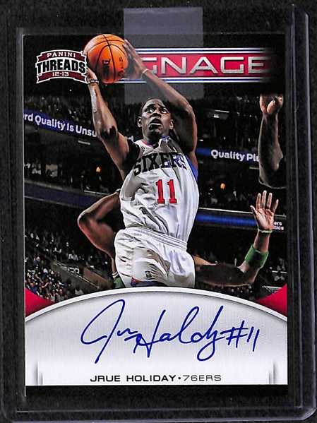 Lot Of 75 Basketball Autograph Cards