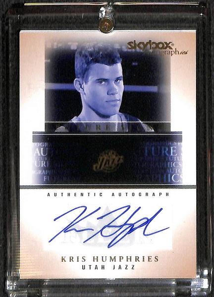 Lot Of 75 Basketball Autograph Cards