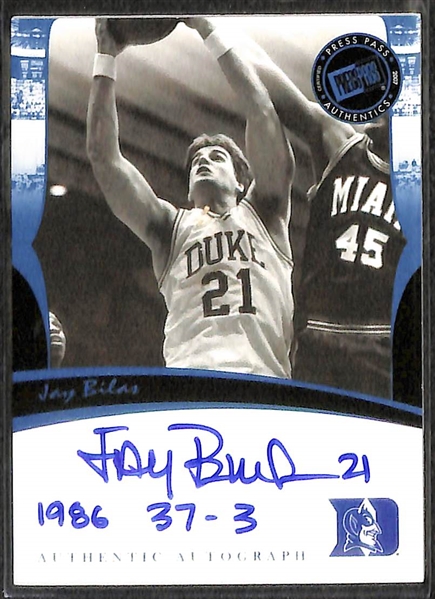 Lot Of 75 Basketball Autograph Cards