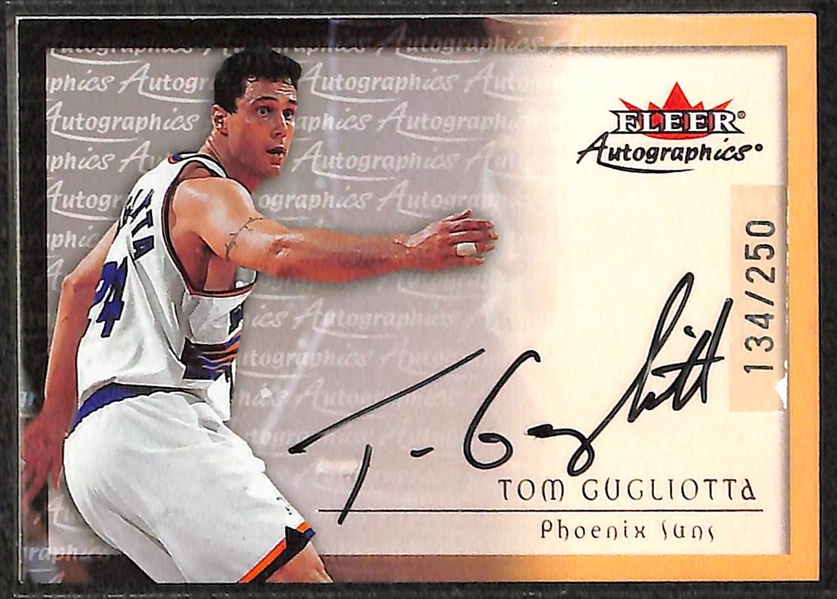 Lot Of 75 Basketball Autograph Cards