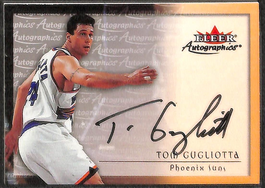 Lot Of 75 Basketball Autograph Cards