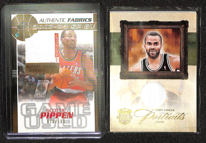 Lot Of 20 Basketball Stars Jersey Cards w. Rose