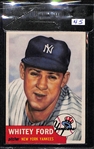 1953 Topps Whitey Ford Card BVG 4.5