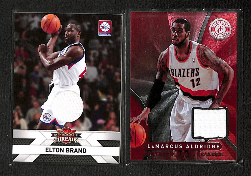 Lot Of 100 Basketball Relic Cards