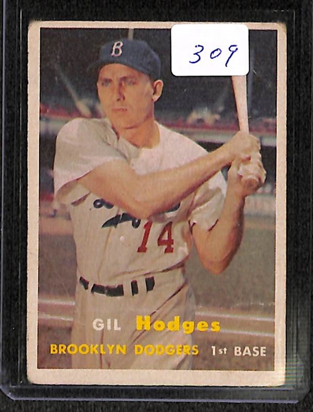 Lot Of 57 1957 Topps Different Baseball Cards