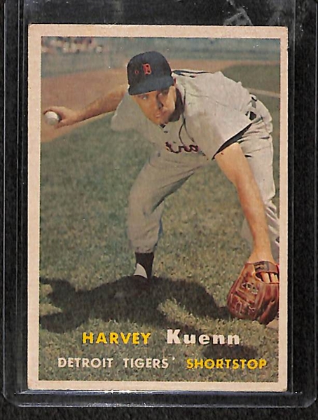 Lot Of 57 1957 Topps Different Baseball Cards